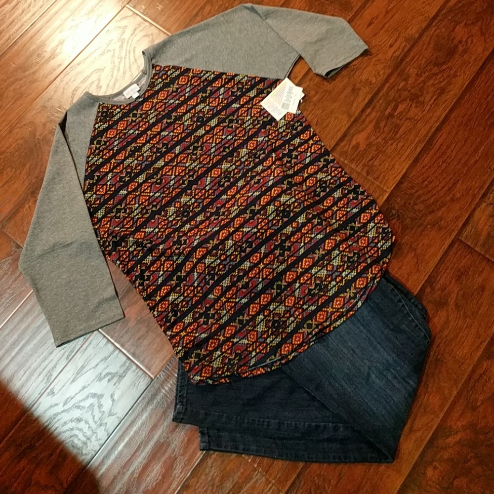 NWT 2XL aztec print randy
